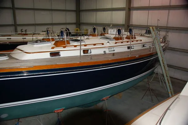 Slide: The Image of Little Harbor Aft Cockpit Keel Centerboard Stoway Sloop 1988 - 5