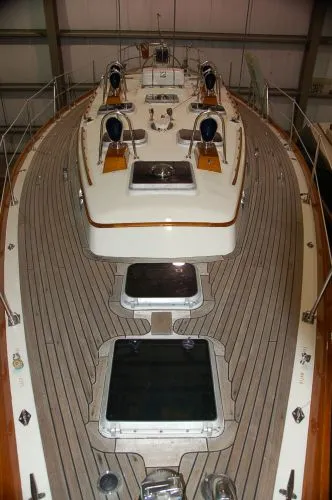 Slide: The Image of Little Harbor Aft Cockpit Keel Centerboard Stoway Sloop 1988 - 6