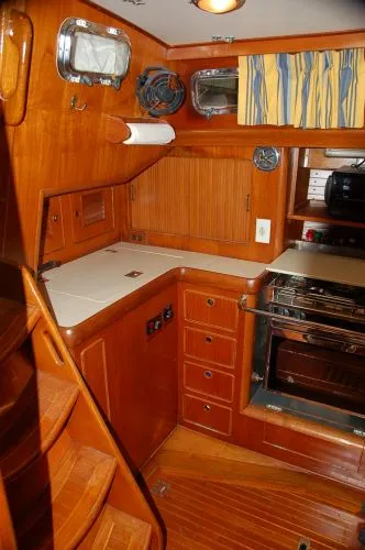 Slide: The Image of Little Harbor Aft Cockpit Keel Centerboard Stoway Sloop 1988 - 7
