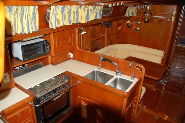 Slide: The Image of Little Harbor Aft Cockpit Keel Centerboard Stoway Sloop 1988 - 8