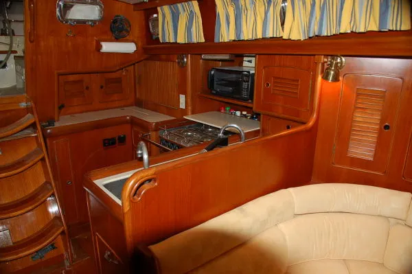 Slide: The Image of Little Harbor Aft Cockpit Keel Centerboard Stoway Sloop 1988 - 9