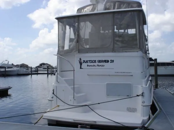 Slide: The Image of Silverton 322 Motor Yacht 1999 - 3