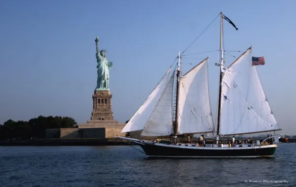 Slide: The Image of Treworgy Yachts Custom Schooner 1990 - 0