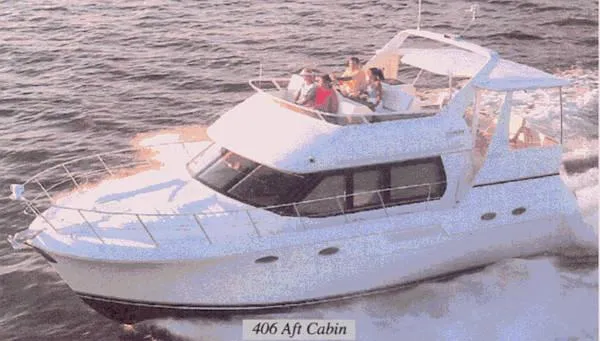 Slide: The Image of Carver Yachts 406 Motor Yacht 1999 - 0