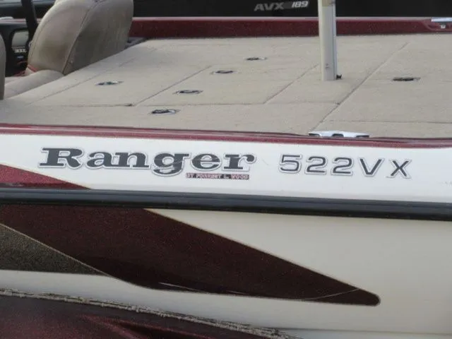 Slide: The Image of Ranger 522VX Comanche Bass Boat / Mercury 225 Opti / Only 2000 - 11