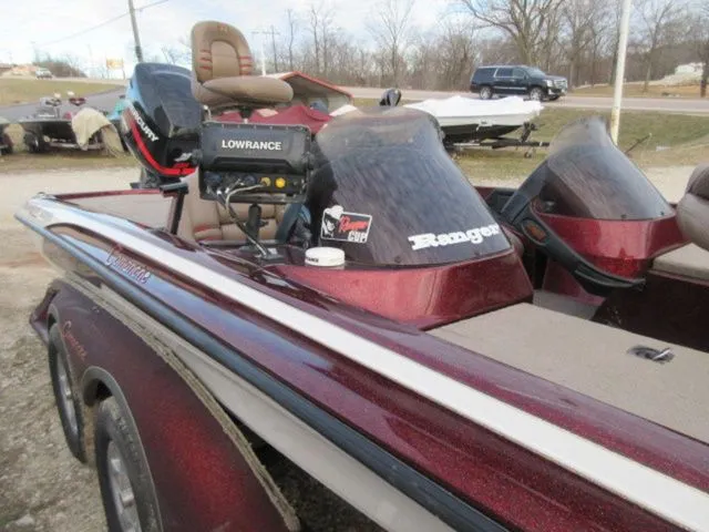 Slide: The Image of Ranger 522VX Comanche Bass Boat / Mercury 225 Opti / Only 2000 - 3