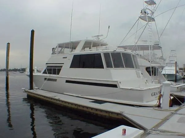 Slide: The Image of Viking Cockpit Motor Yacht 1998 - 0
