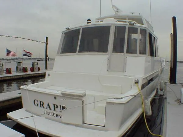 Slide: The Image of Viking Cockpit Motor Yacht 1998 - 1