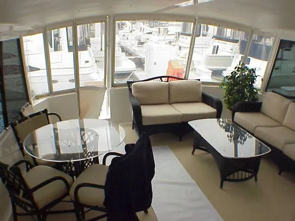 Slide: The Image of Viking Cockpit Motor Yacht 1998 - 2
