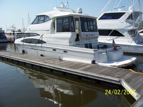Slide: The Image of Carver Yachts cockpit motor yacht 2002 - 1