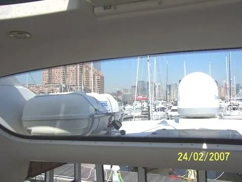 Slide: The Image of Carver Yachts cockpit motor yacht 2002 - 4