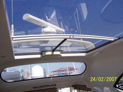 Slide: The Image of Carver Yachts cockpit motor yacht 2002 - 5