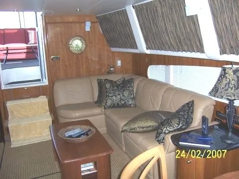 Slide: The Image of Carver Yachts cockpit motor yacht 2002 - 7