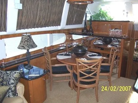 Slide: The Image of Carver Yachts cockpit motor yacht 2002 - 9