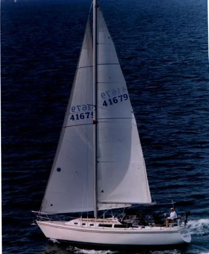 Slide: The Image of Catalina 34 Tall Rig 1987 - 0