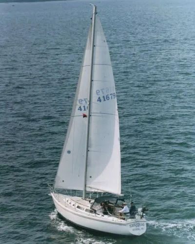 Slide: The Image of Catalina 34 Tall Rig 1987 - 1