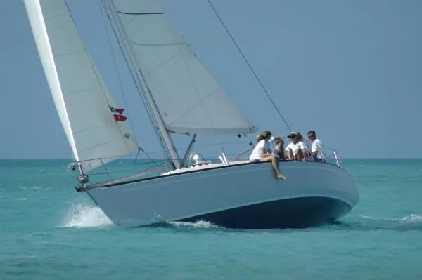 Slide: The Image of J Boat C 1990 - 0