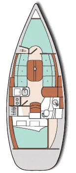 Slide: The Image of Beneteau 311 2000 - 1