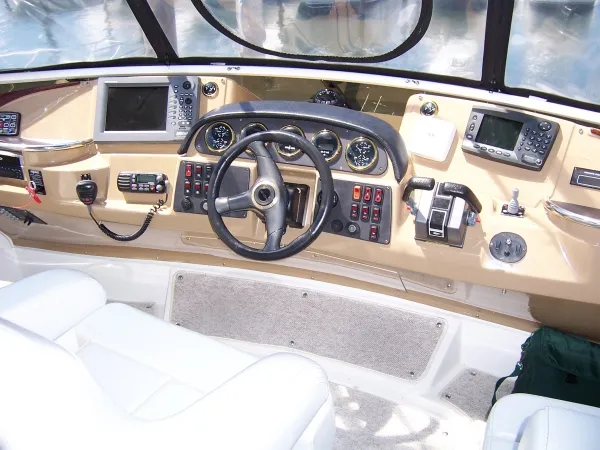 Slide: The Image of Carver Yachts 444 Cockpit Motor Yacht 2004 - 2
