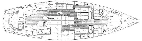Slide: The Image of Hinckley Yachts Center Cockpit Ketch 1973 - 1