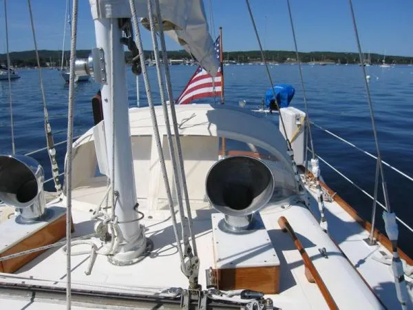 Slide: The Image of Hinckley Yachts Center Cockpit Ketch 1973 - 10