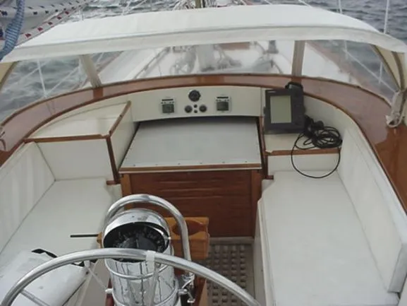 Slide: The Image of Hinckley Yachts Center Cockpit Ketch 1973 - 4