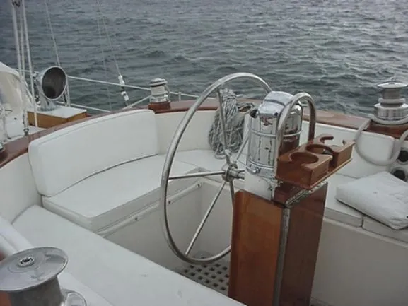 Slide: The Image of Hinckley Yachts Center Cockpit Ketch 1973 - 5