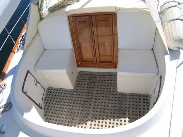 Slide: The Image of Hinckley Yachts Center Cockpit Ketch 1973 - 6