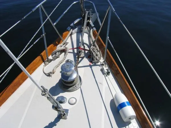 Slide: The Image of Hinckley Yachts Center Cockpit Ketch 1973 - 7
