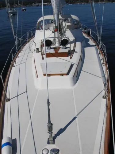 Slide: The Image of Hinckley Yachts Center Cockpit Ketch 1973 - 8