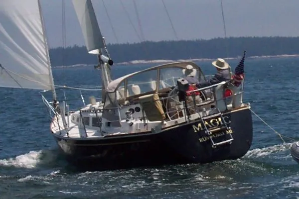 Slide: The Image of Sabre Targa, Furling Main 1989 - 0