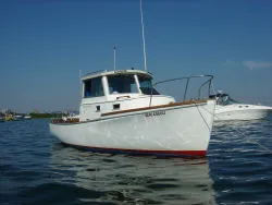 Slide: The Image of Cape Dory Trawler 1984 - 0