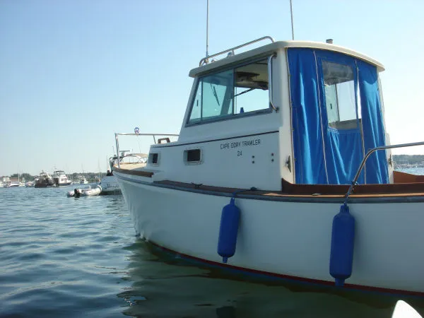 Slide: The Image of Cape Dory Trawler 1984 - 6