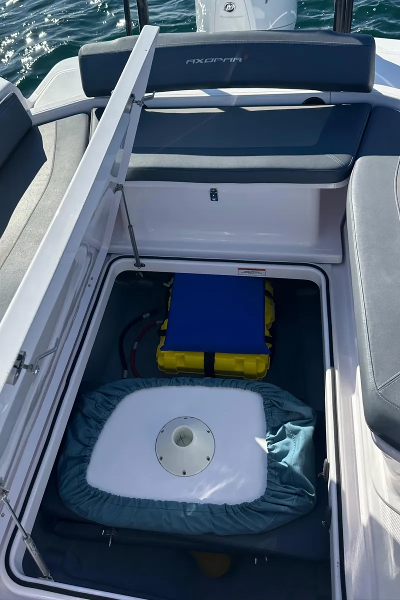 Slide: The Image of Back Deck Storage and Batteries - 24