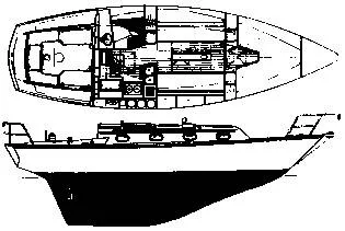 Slide: The Image of Cape Dory Cutter 1984 - 0