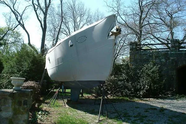 Slide: The Image of Cat Ketch Corporation 31'Halsey Herreshoff Cat Ketch 1981 - 3