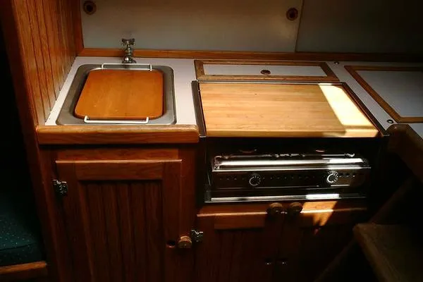 Slide: The Image of Cat Ketch Corporation 31'Halsey Herreshoff Cat Ketch 1981 - 7