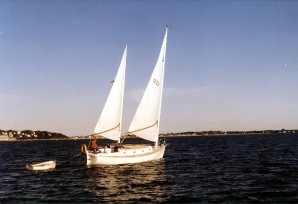 Slide: The Image of Cat Ketch Corporation 31'Halsey Herreshoff Cat Ketch 1981 - 8