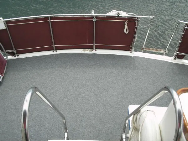 Slide: The Image of Carver Yachts 3607 Aft Cabin 1986 - 4