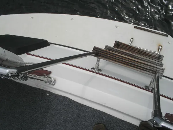 Slide: The Image of Carver Yachts 3607 Aft Cabin 1986 - 6