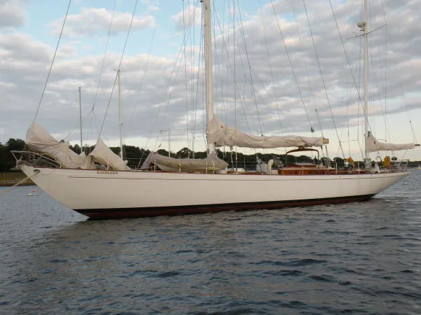 Slide: The Image of Cantiere Naval Technica Yawl 1965 - 1