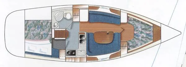 Slide: The Image of Catalina 34 mk II Tall Rig 1998 - 1