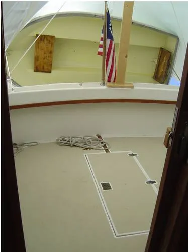Slide: The Image of Cape Dory Flybridge Cruiser 1990 - 7