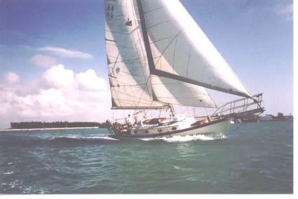 Slide: The Image of Alajuela Yachts Double Ended Cutter 1976 - 0
