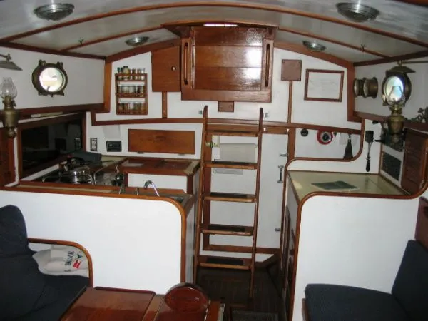 Slide: The Image of Alajuela Yachts Double Ended Cutter 1976 - 2