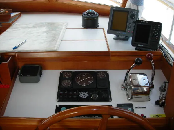 Slide: The Image of Island Gypsy Europa Flybridge Sedan Trawler 2000 - 8