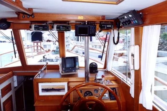 Slide: The Image of Grand Banks Trawler Classic Hull 1988 - 2