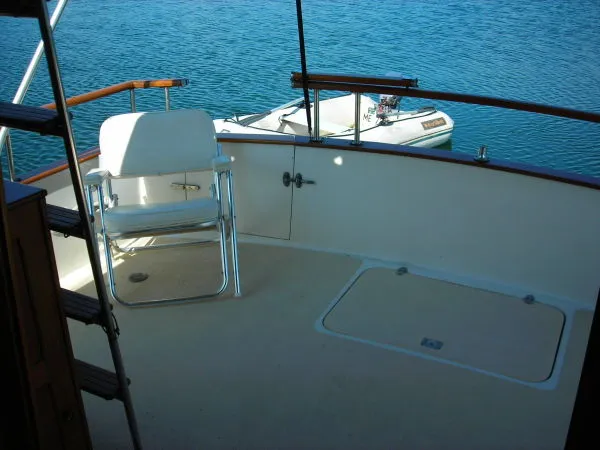 Slide: The Image of Californian Flybridge Sedan Trawler 1983 - 10