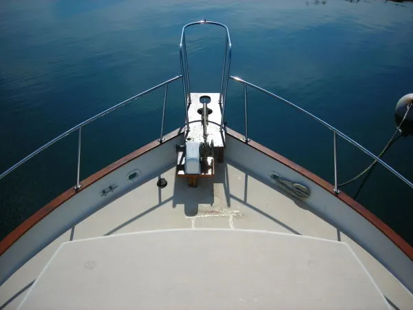 Slide: The Image of Californian Flybridge Sedan Trawler 1983 - 6