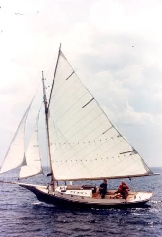Slide: The Image of Jarvis Newman Pemaquid 1974 - 0